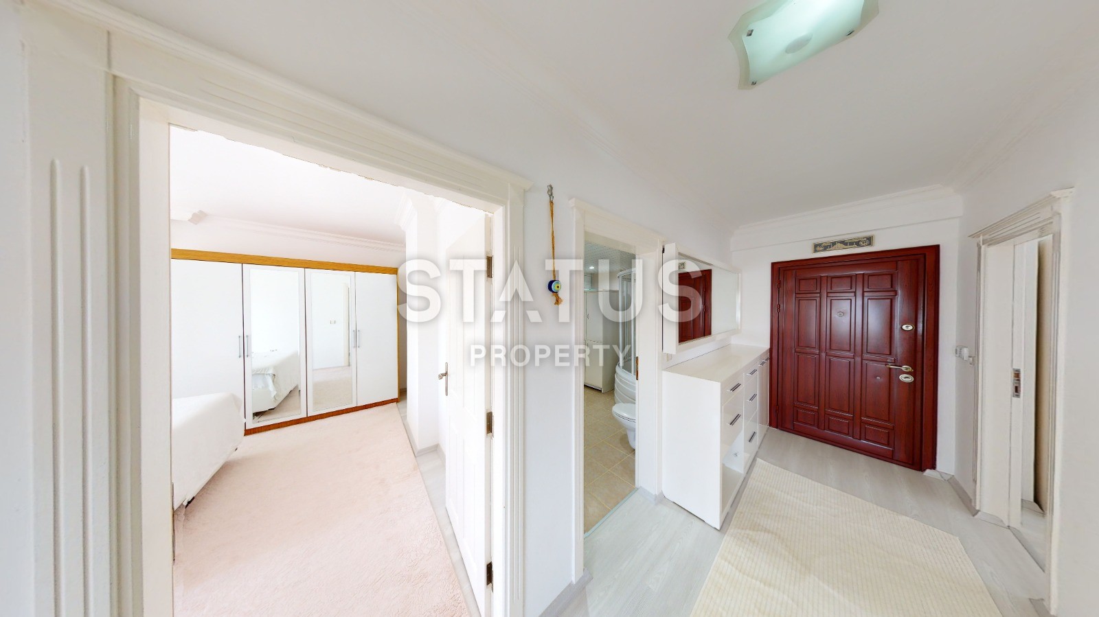 Excellent three-room apartment with a sea view! Avsallar. фото 23