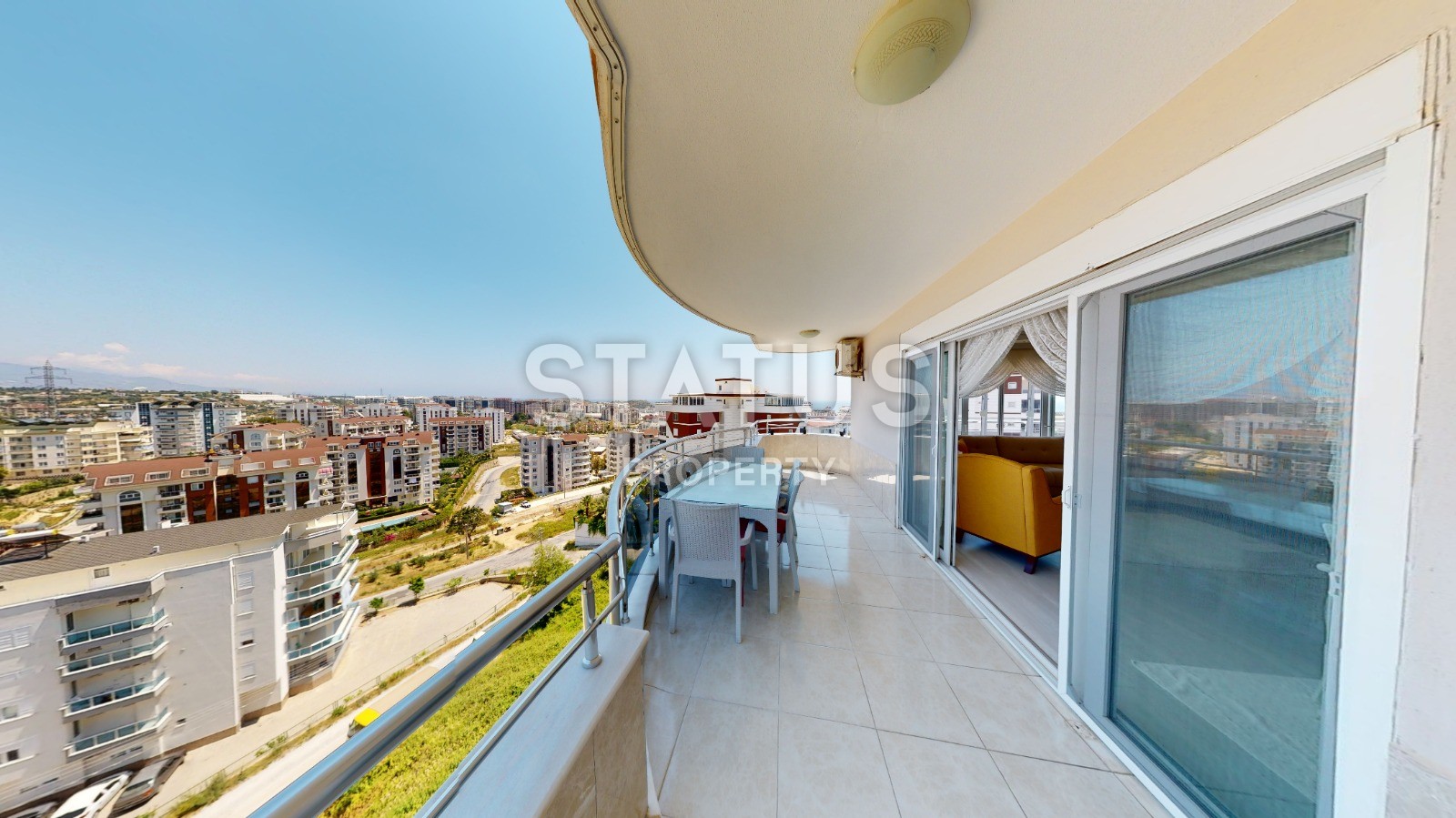 Excellent three-room apartment with a sea view! Avsallar. фото 24