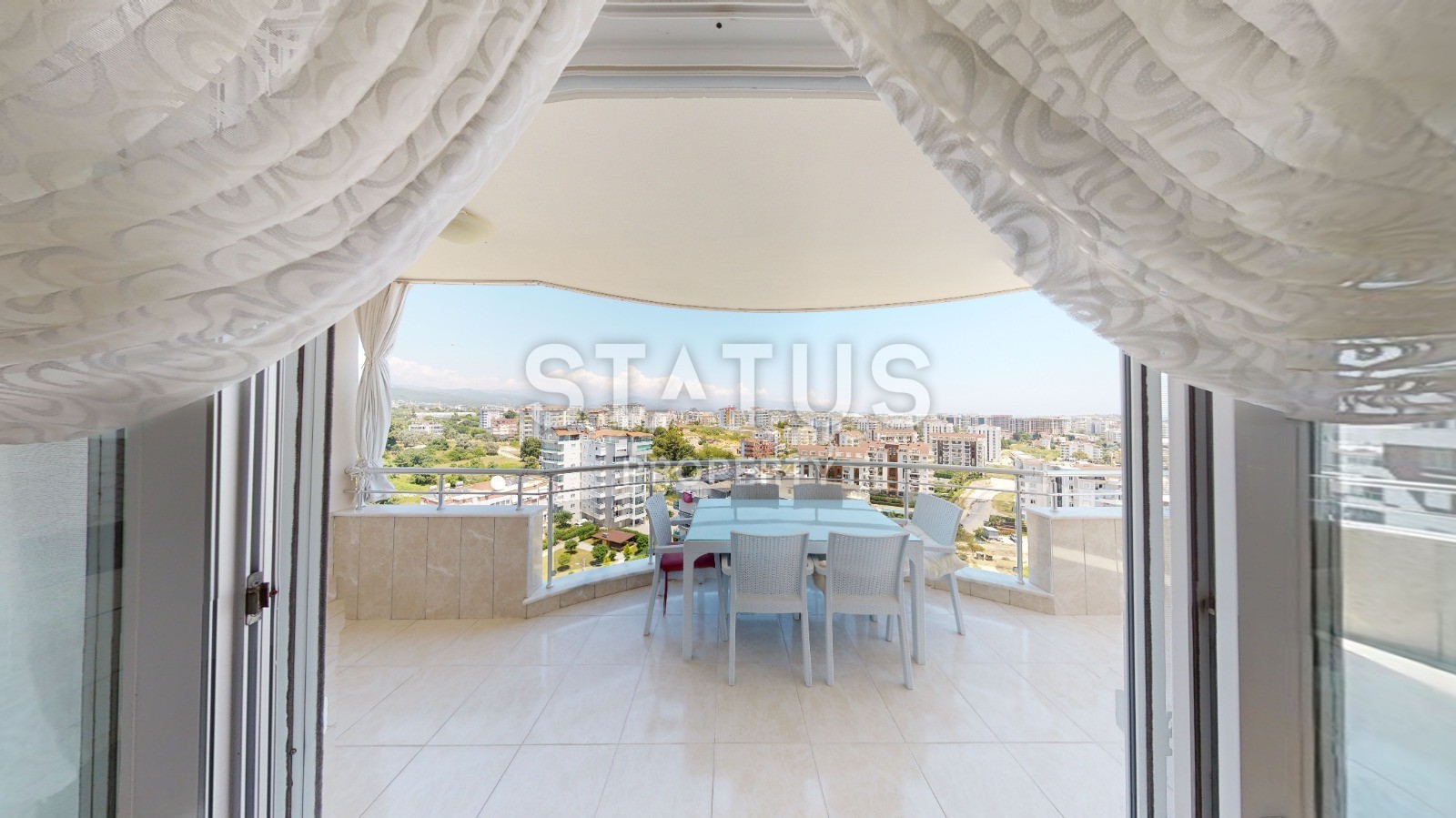 Excellent three-room apartment with a sea view! Avsallar. фото 26