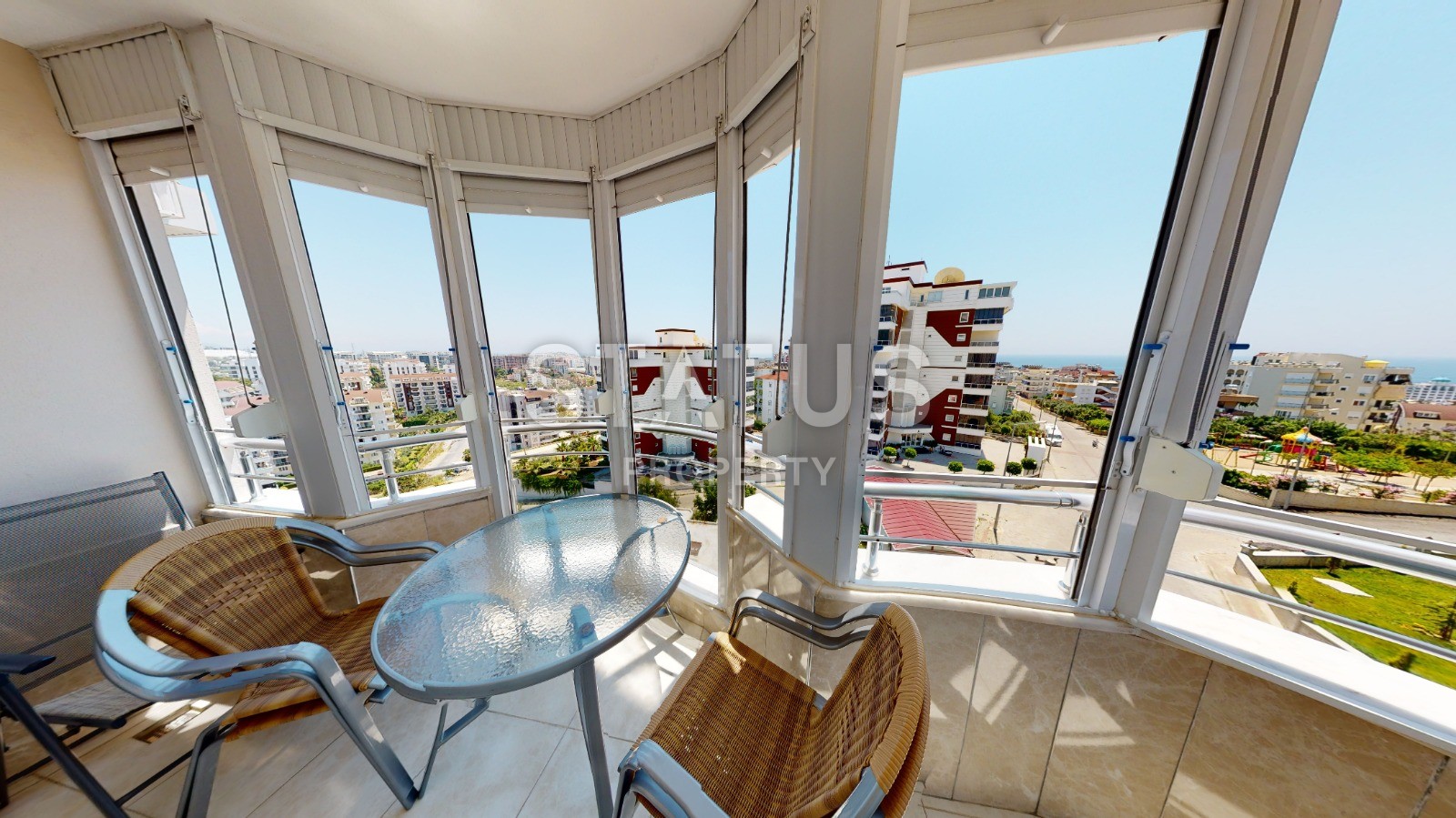 Excellent three-room apartment with a sea view! Avsallar. фото 29