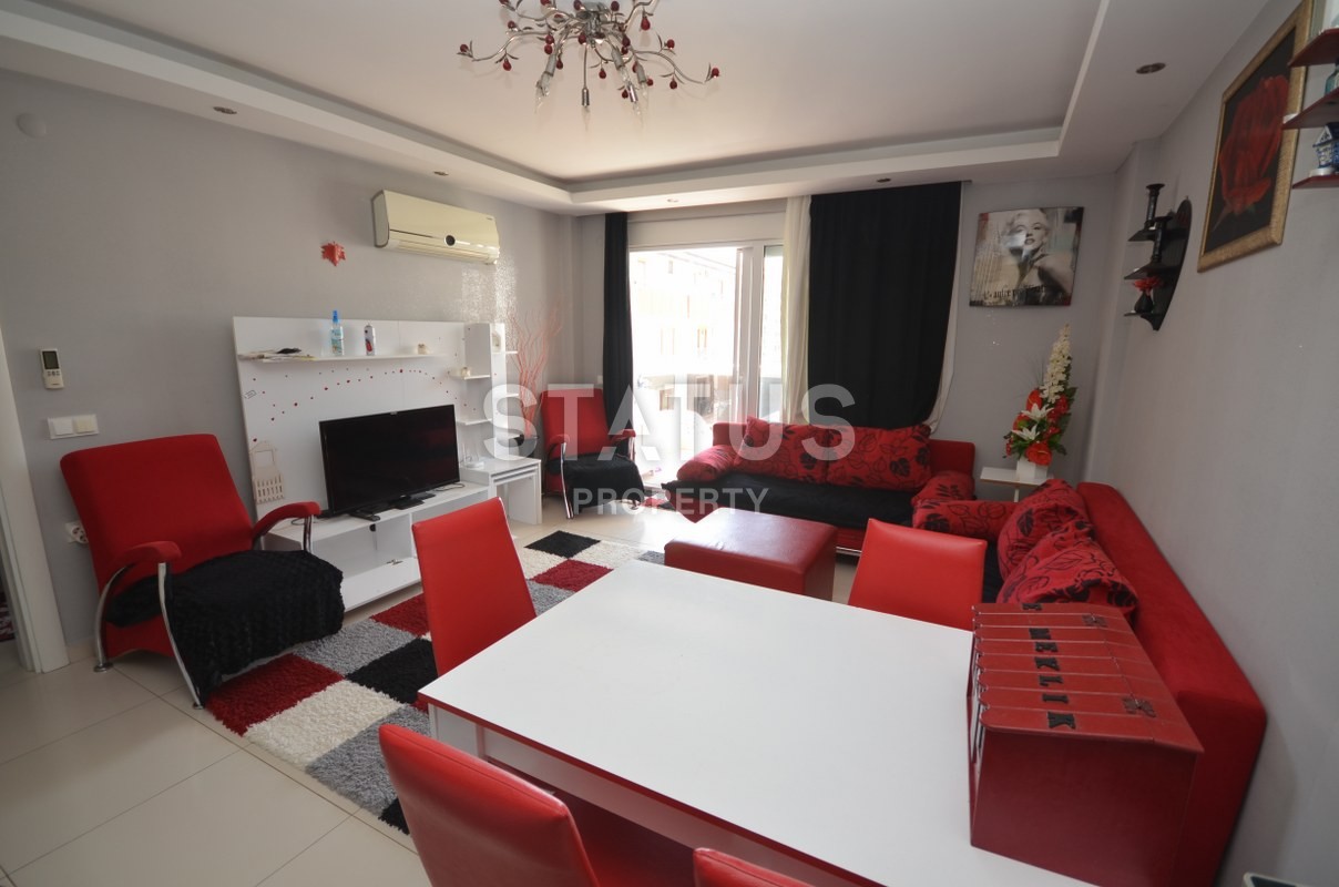 Меблированная двухкомнатная квартира в Махмутларе, 60 м2 фото 18