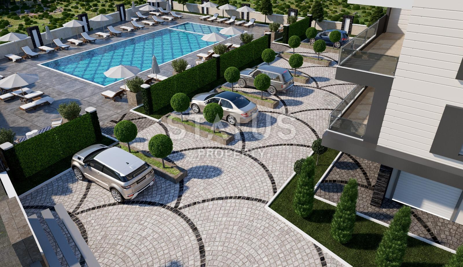 Новый комплекс с просторными площадями в Авсалларе, 190-380 м2 фото 3