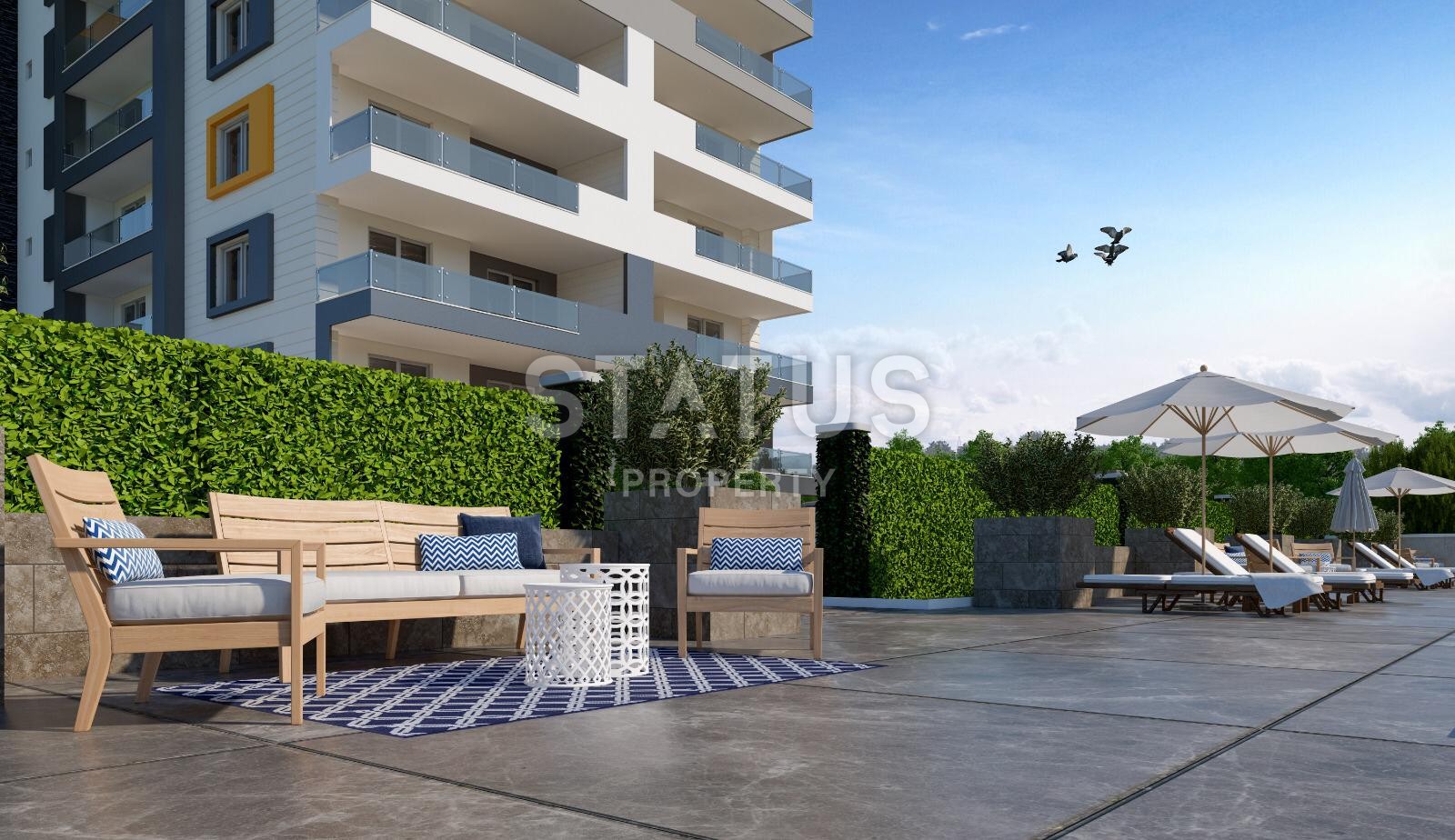 Новый комплекс с просторными площадями в Авсалларе, 190-380 м2 фото 4