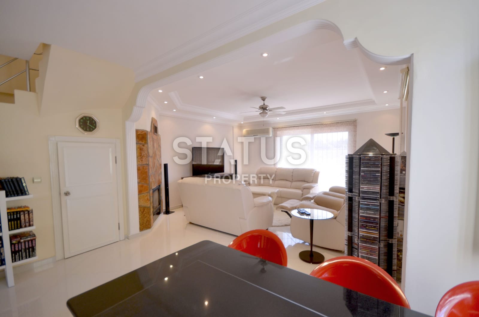 Three-storey furnished villa with private sauna and swimming pool! Avsallar. фото 17