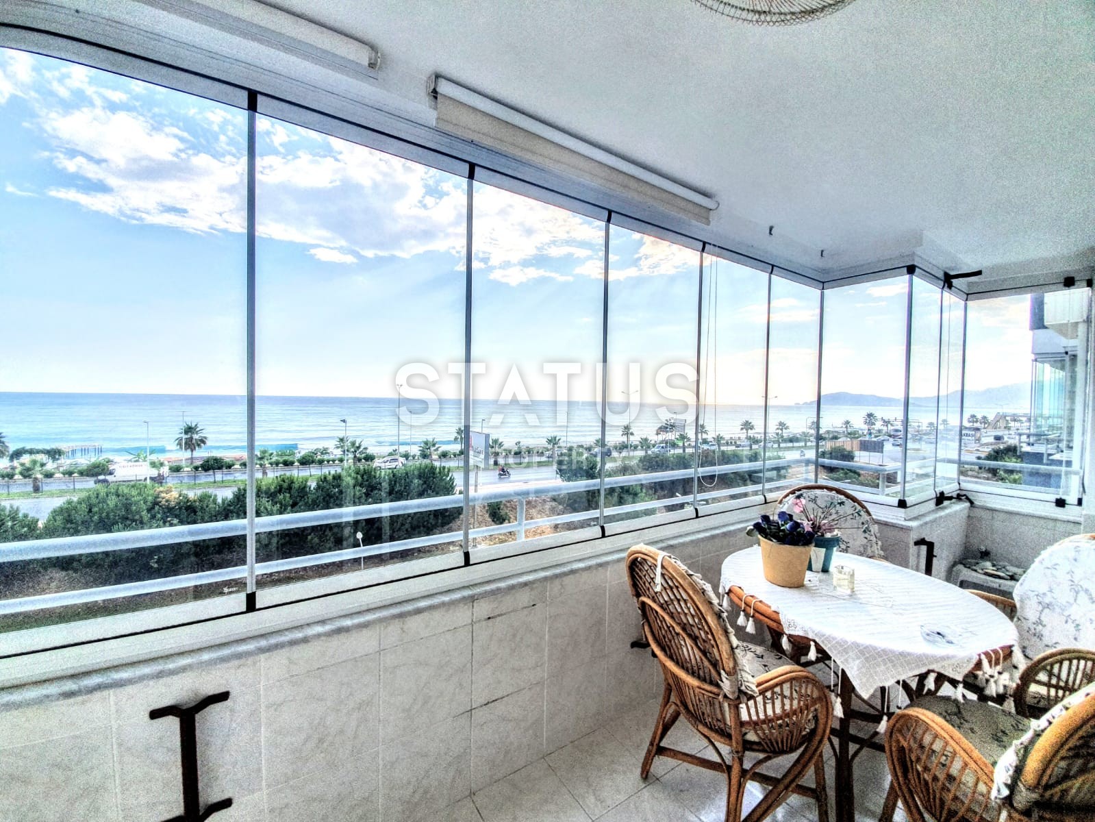 Квартира на первой береговой линии с прямым видом на море в Махмутларе фото 2