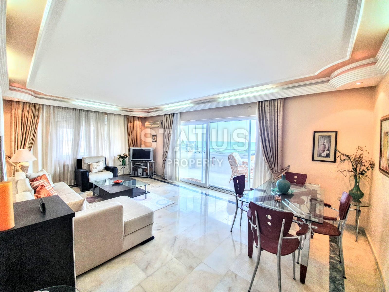 Квартира на первой береговой линии с прямым видом на море в Махмутларе фото 17