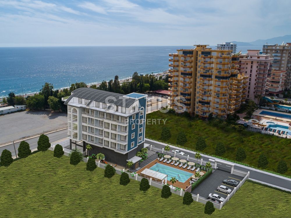 First line project in Kargicak with beautiful sea views. фото 4