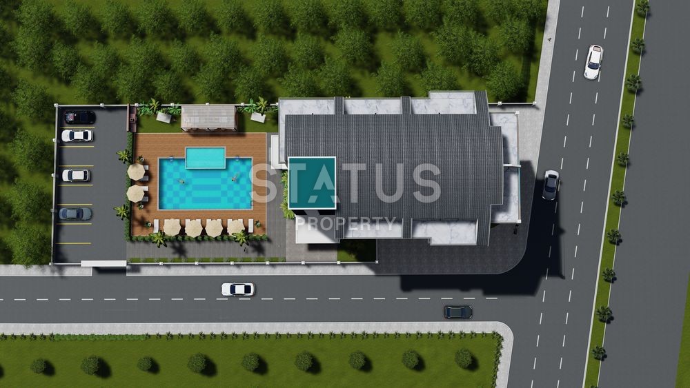 First line project in Kargicak with beautiful sea views. фото 7