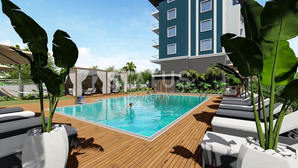 First line project in Kargicak with beautiful sea views. фото 8