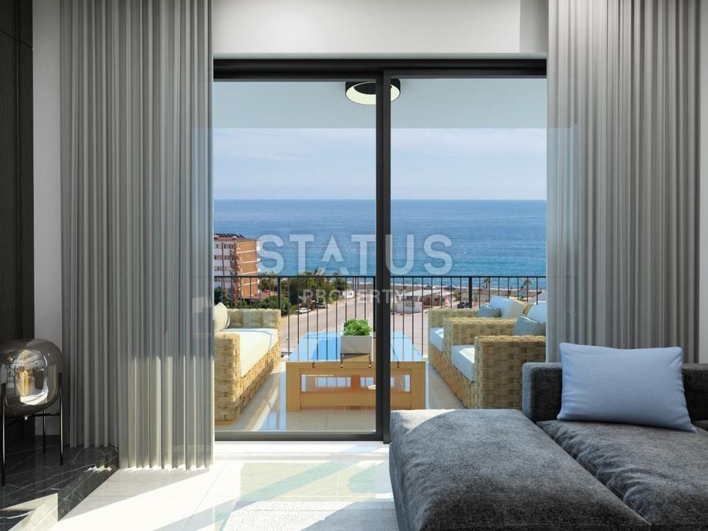 First line project in Kargicak with beautiful sea views. фото 15