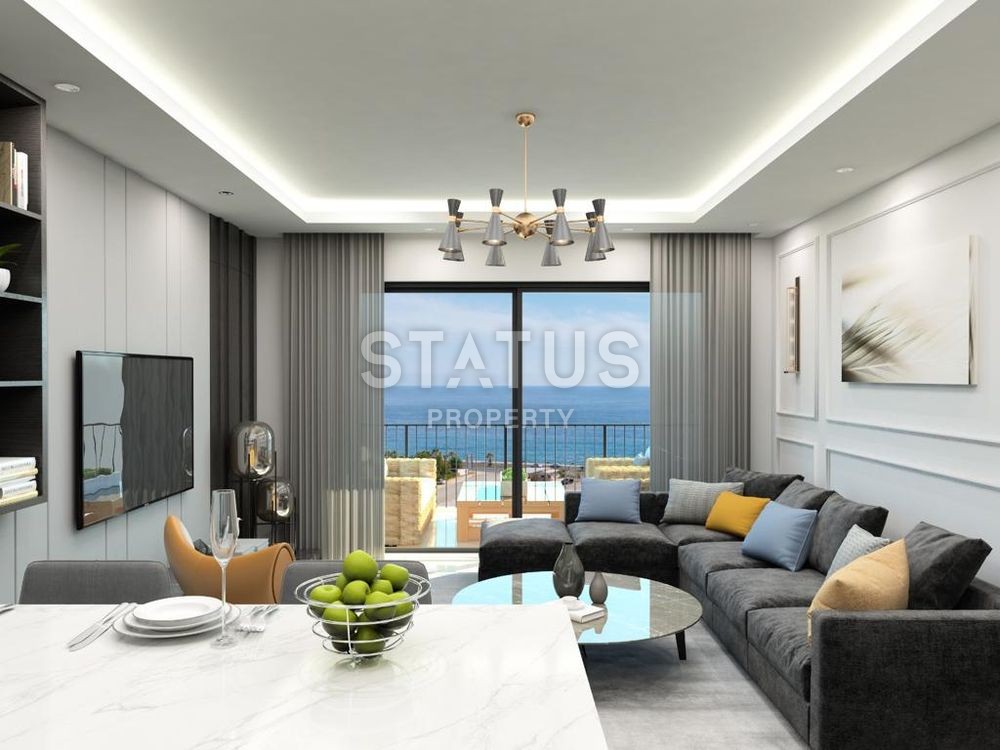 First line project in Kargicak with beautiful sea views. фото 16