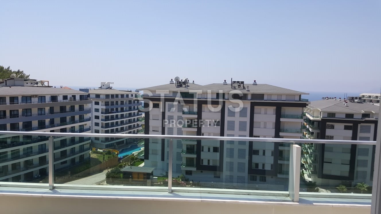 Penthouse 2+1 with sea view in Kargicak, 125 m2 фото 13