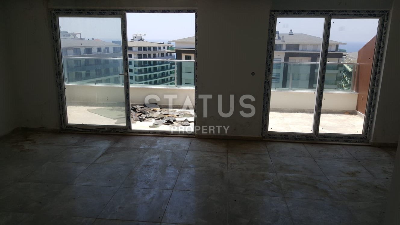 Penthouse 2+1 with sea view in Kargicak, 125 m2 фото 21