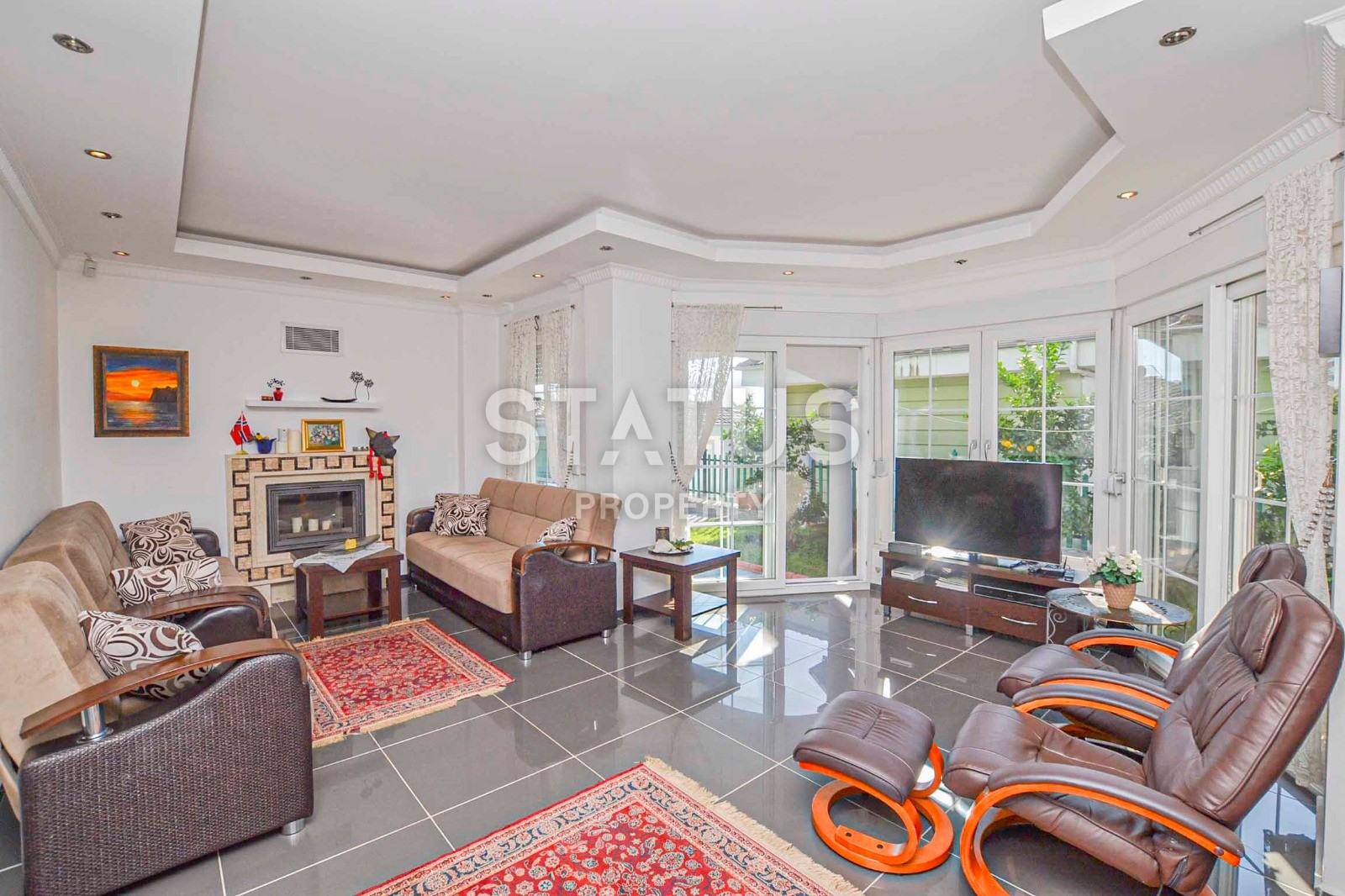 Меблированная вилла 4+1 с личным бассейном и гаражом, 600 м2 фото 10