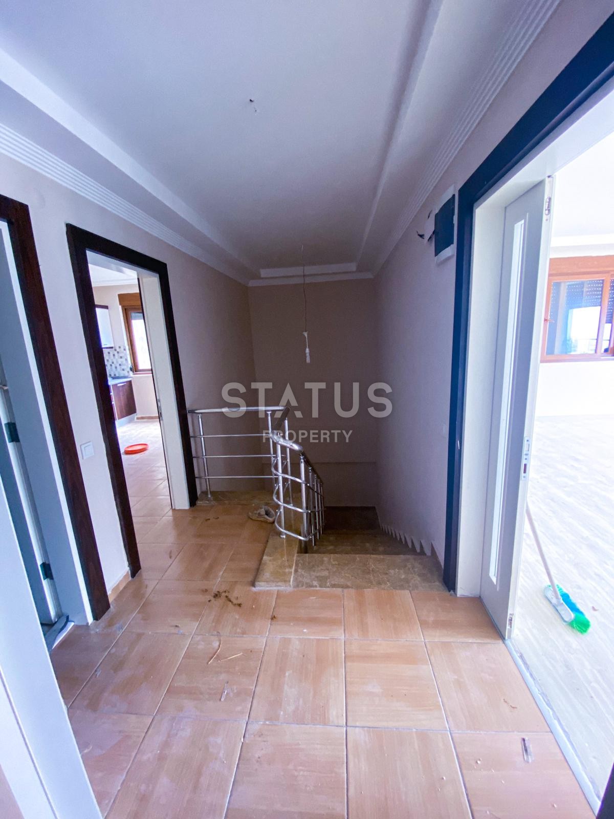 Дуплекс 3+1 с потрясающим видом на море и горы в Аланье фото 5