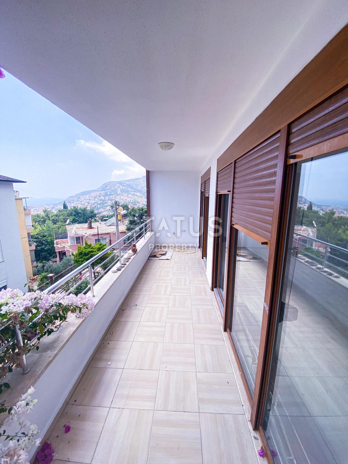 Дуплекс 3+1 с потрясающим видом на море и горы в Аланье фото 9