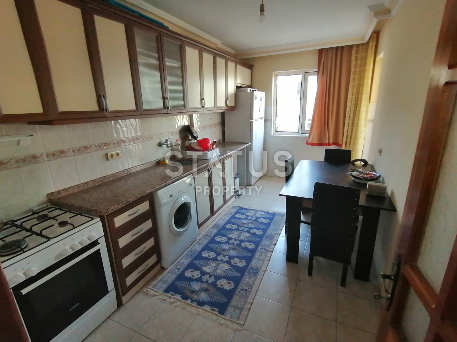 Двухкомнатная квартира в центре Аланьи в 300 метрах от пляжа Клеопатра фото 4