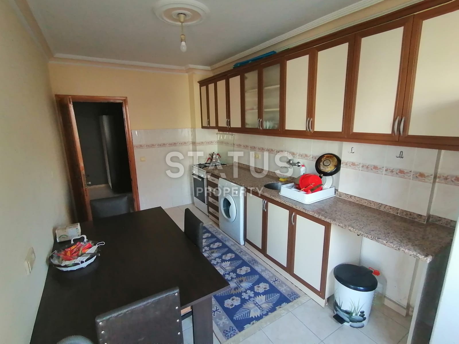 Двухкомнатная квартира в центре Аланьи в 300 метрах от пляжа Клеопатра фото 5