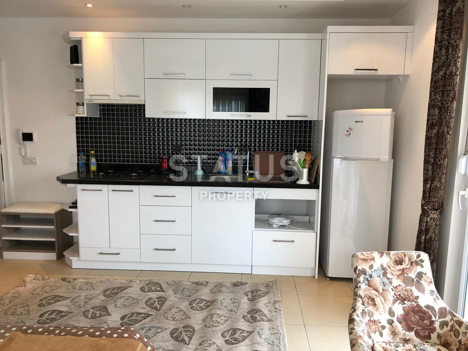 Прекрасная меблированная студия на побережье района Махмутлар фото 2