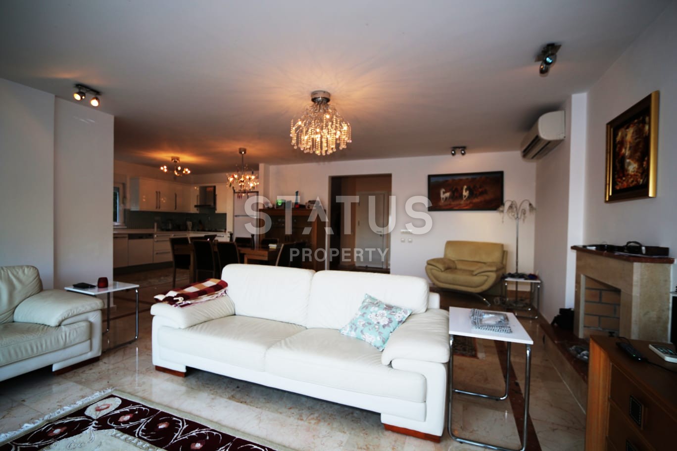 Villa 3+1 in Alanya with sea view фото 6