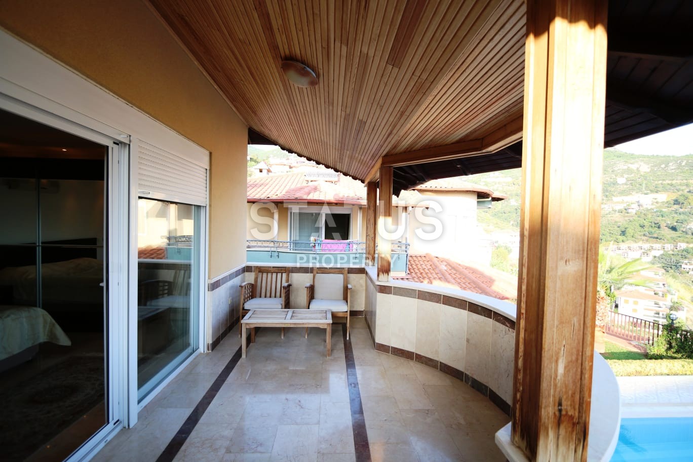 Villa 3+1 in Alanya with sea view фото 20