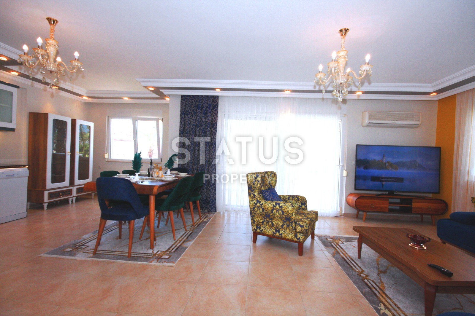 Меблированные апартаменты 2+1 в районе Джикджилли, 135 кв. м. фото 33