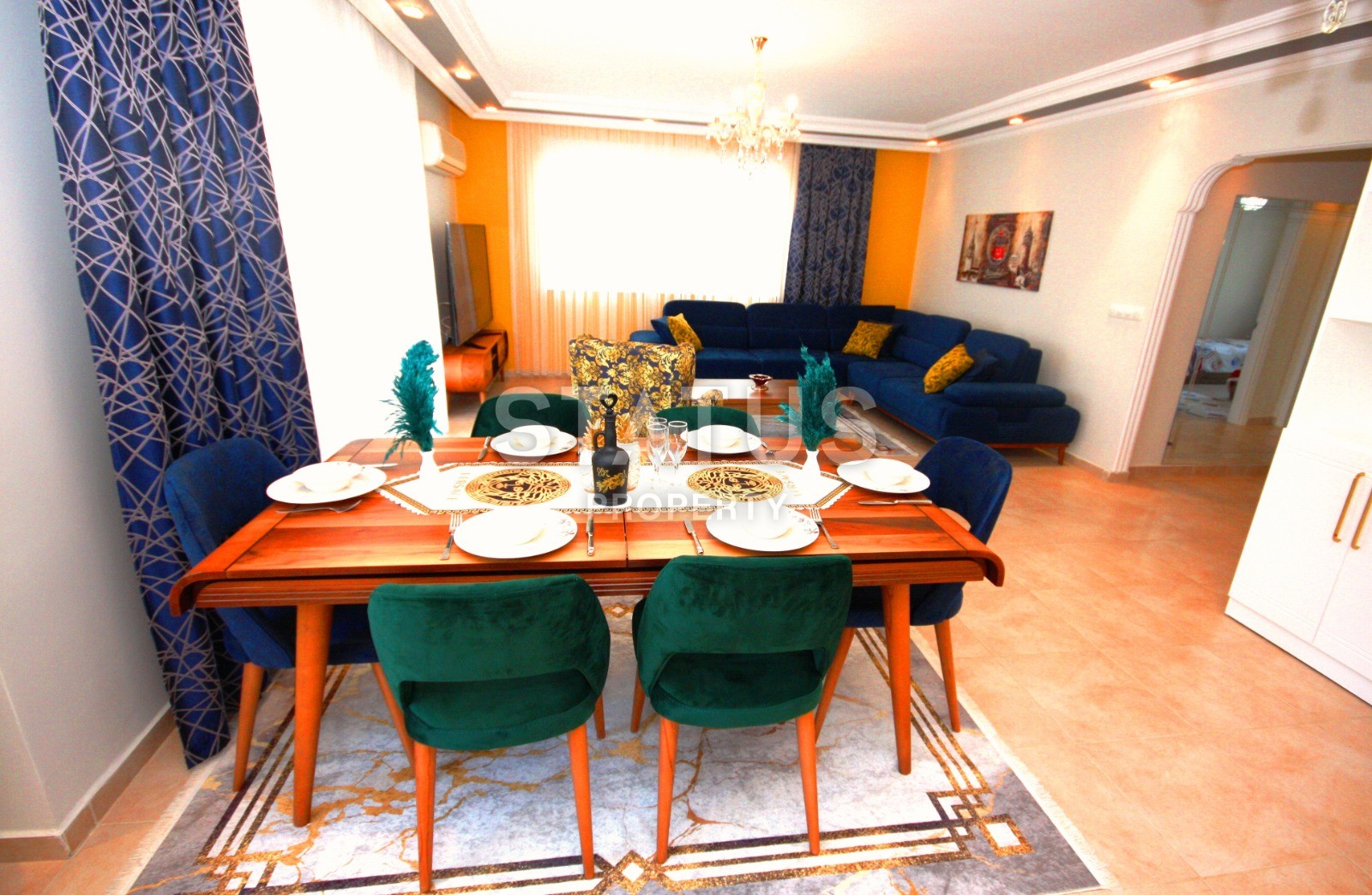 Меблированные апартаменты 2+1 в районе Джикджилли, 135 кв. м. фото 34