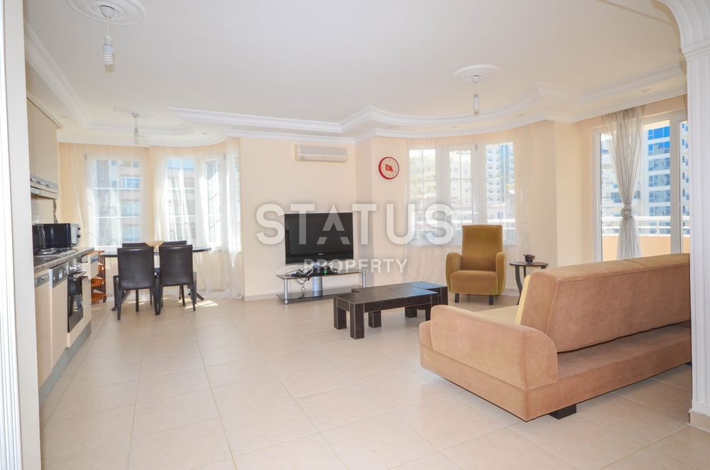 Three-room apartment with furniture in Mahmutlar, Alanya, 120 sq.m. фото 10