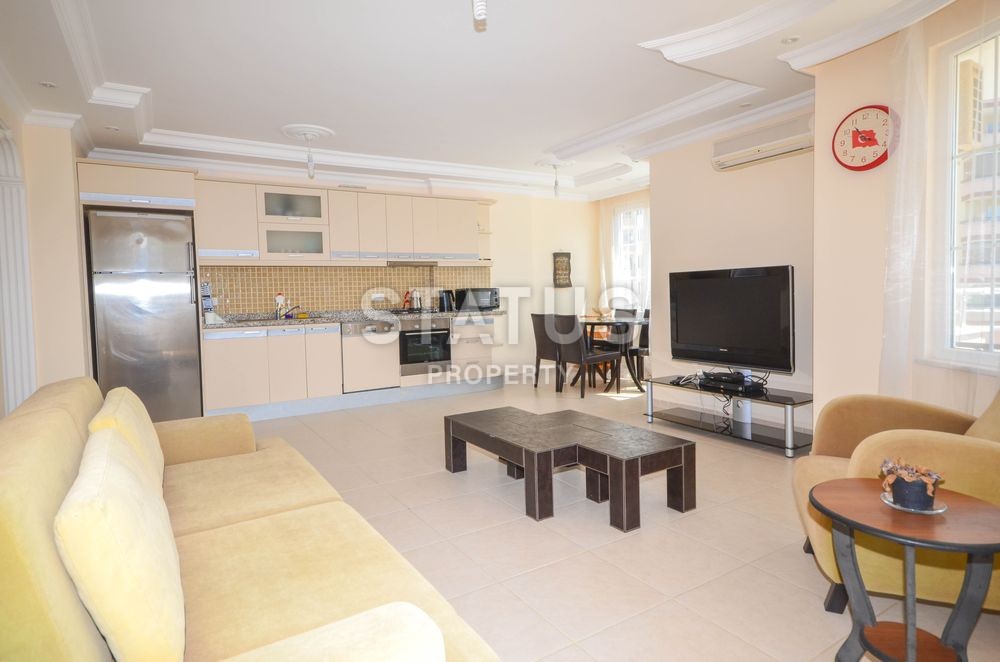 Three-room apartment with furniture in Mahmutlar, Alanya, 120 sq.m. фото 12