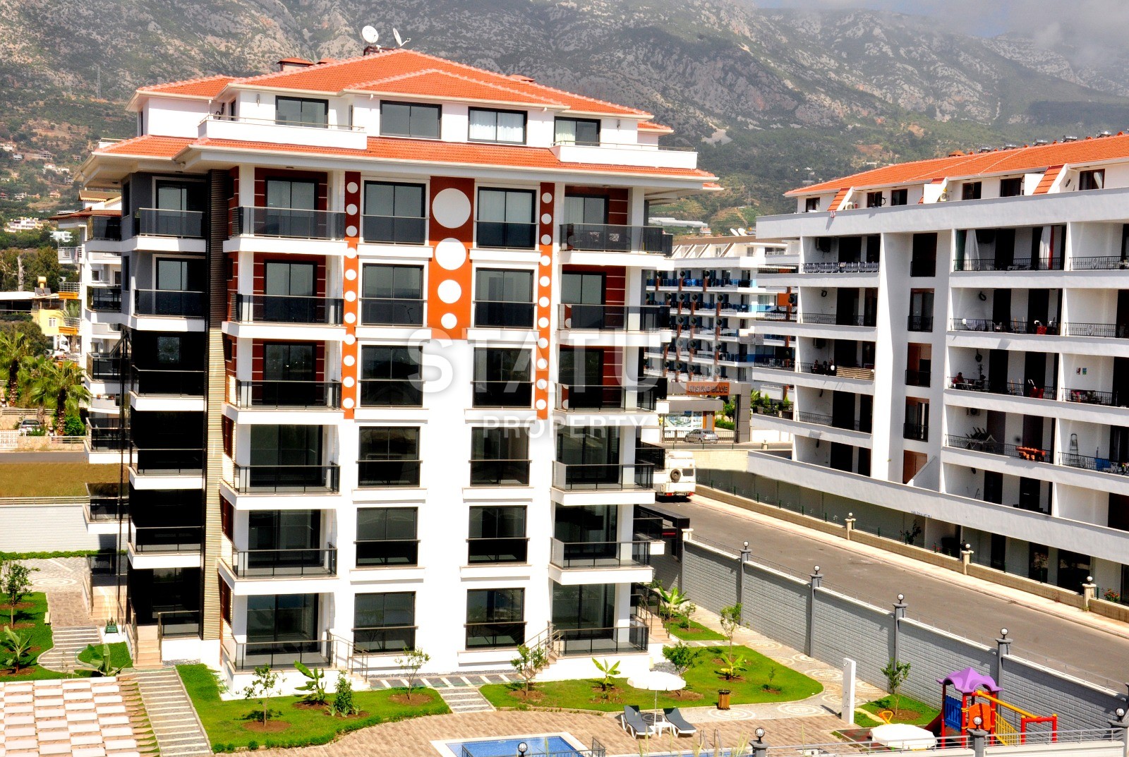 Дуплекс 2+1 с выходом в сад и видом на море фото 4