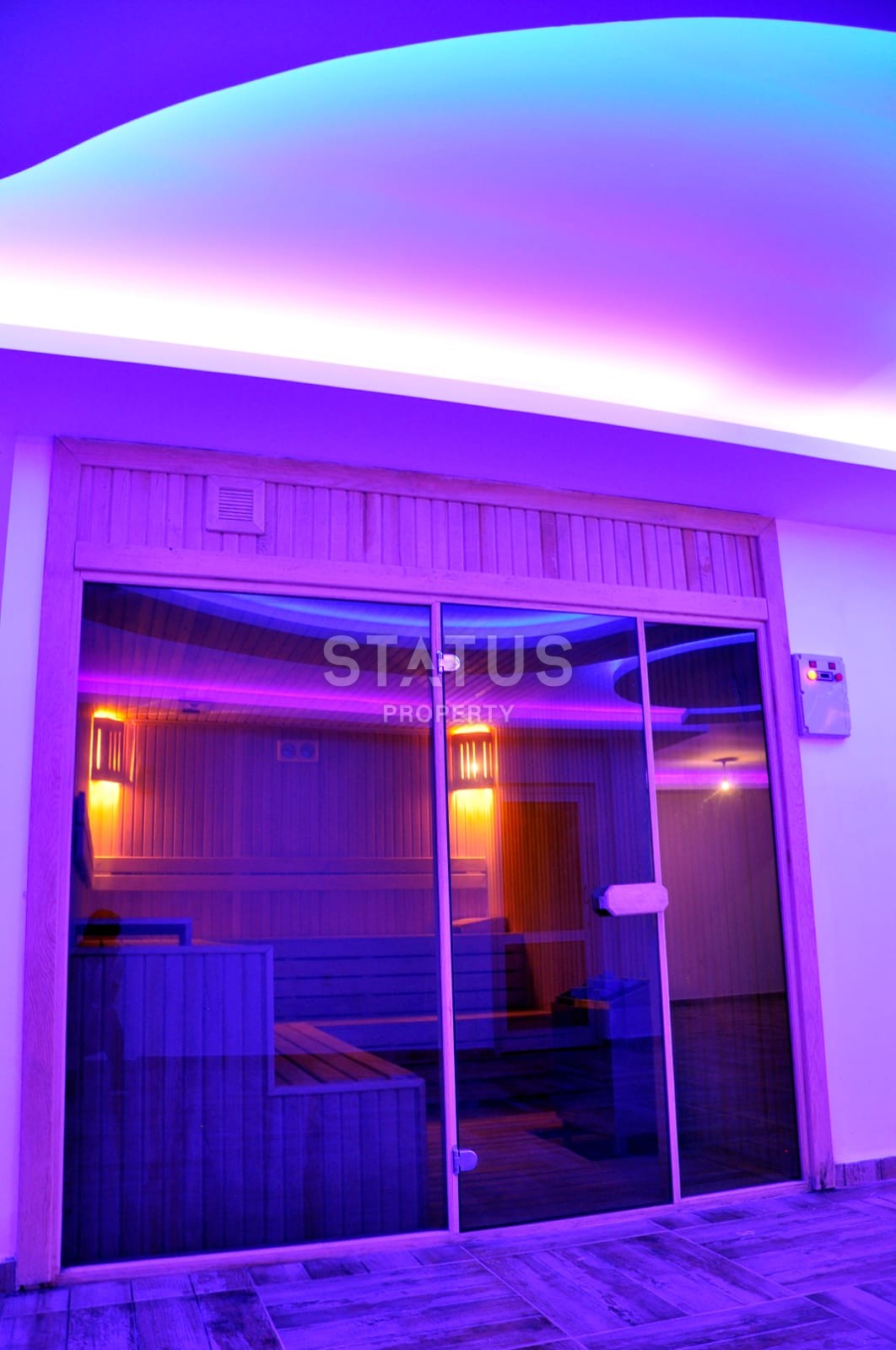 Дуплекс 2+1 с выходом в сад и видом на море фото 12