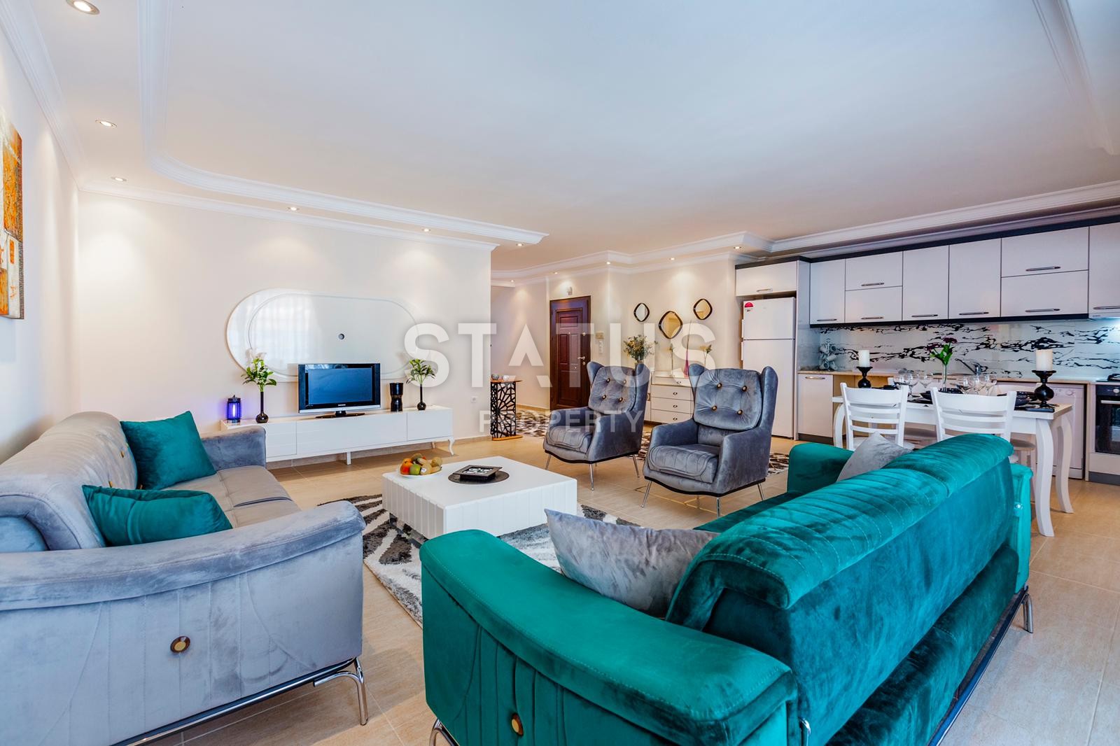 Пентхаус 3+1 с новой мебелью и личной сауной, 230 м2 фото 1