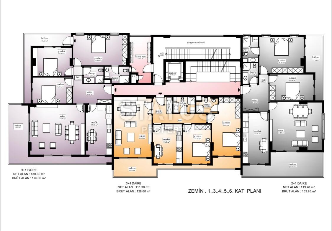 Две квартиры в новом комплексе на завершающей стадии строительства от собственника в Махмутларе. Хорошая цена! фото 11