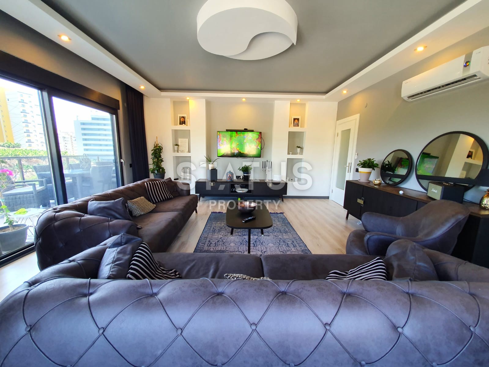 Апартаменты с 4 спальными в Махмутларе в комплексе с инфраструктурой. 180 кв.м. фото 17