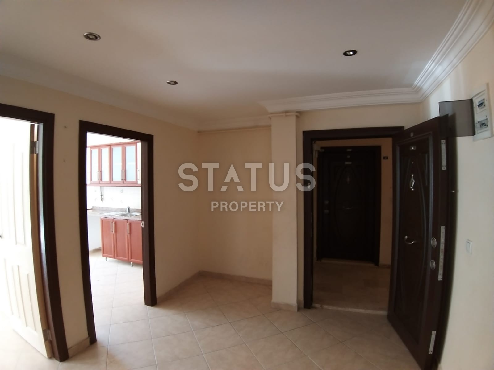 Бюджетная квартира в комплексе с бассейном в районе Махмутлрар. фото 14