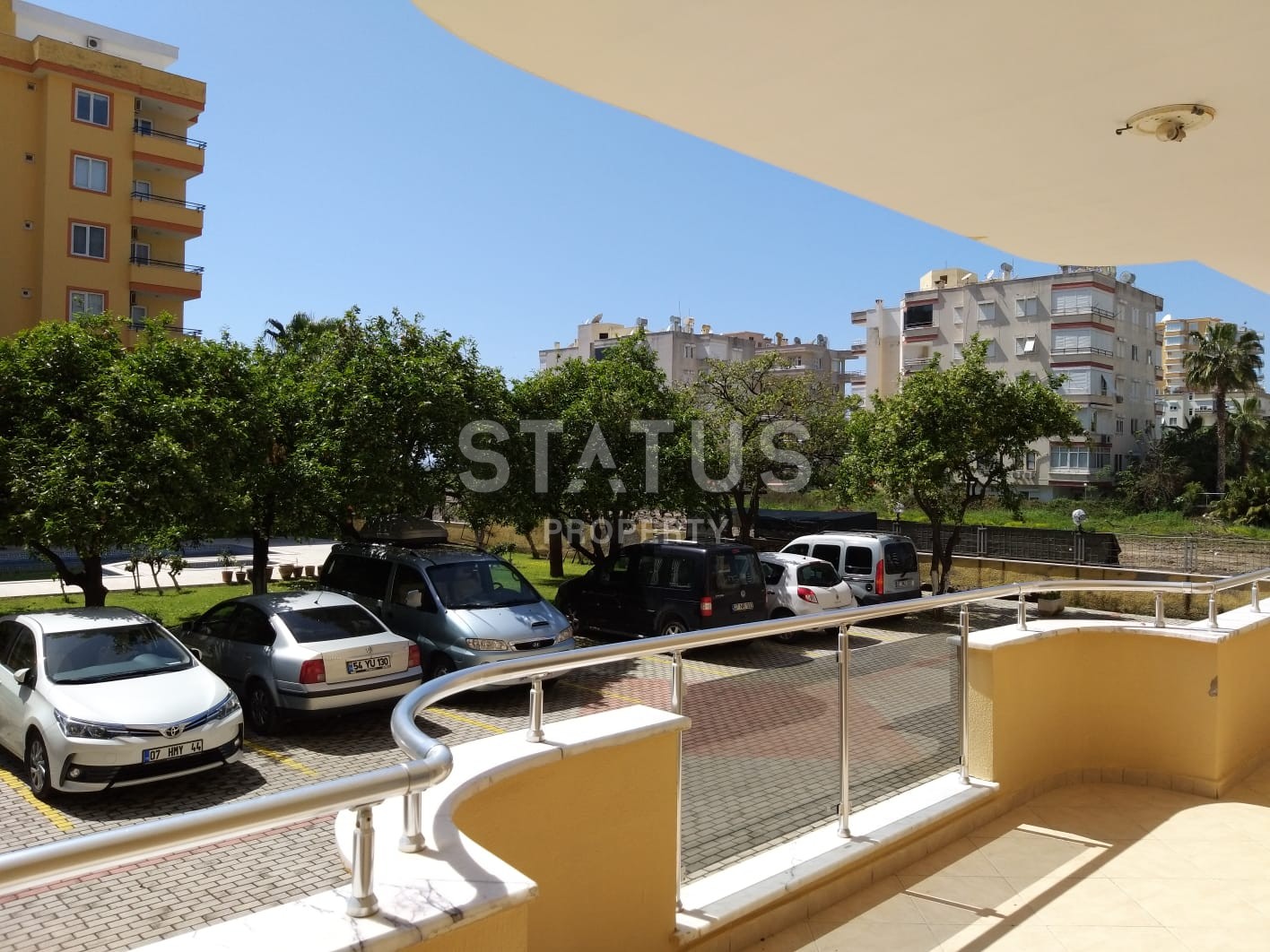 Бюджетная квартира в комплексе с бассейном в районе Махмутлрар. фото 18