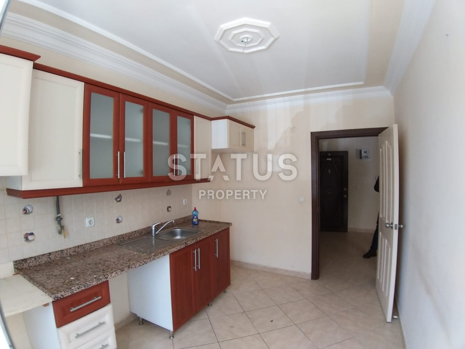 Бюджетная квартира в комплексе с бассейном в районе Махмутлрар. фото 20