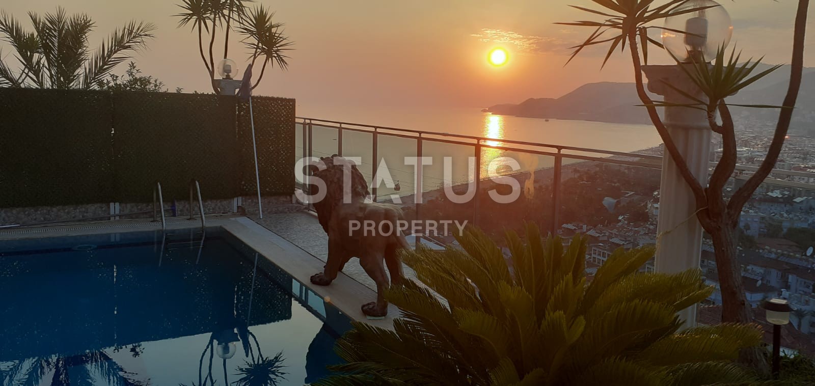 Шикарная меблированная вилла 5+2 с видом на крепость Кале и море фото 11