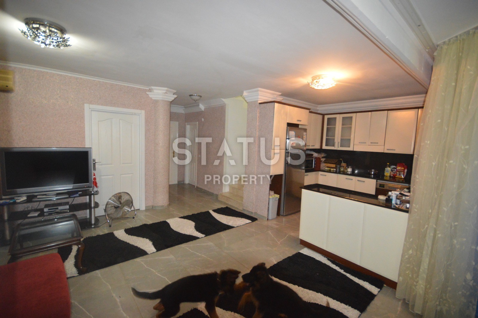 Шикарная меблированная вилла 5+2 с видом на крепость Кале и море фото 12