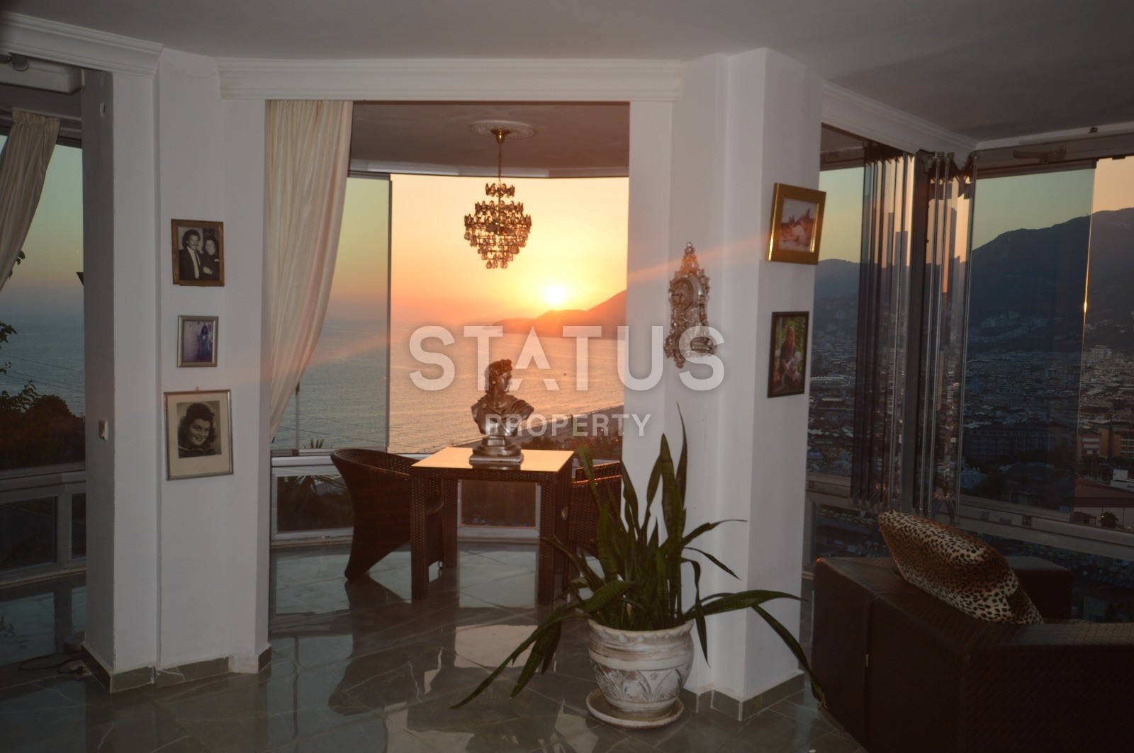 Шикарная меблированная вилла 5+2 с видом на крепость Кале и море фото 16