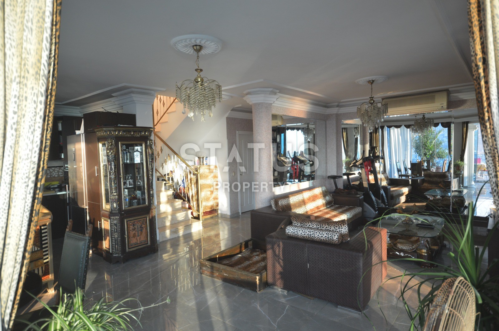 Шикарная меблированная вилла 5+2 с видом на крепость Кале и море фото 18