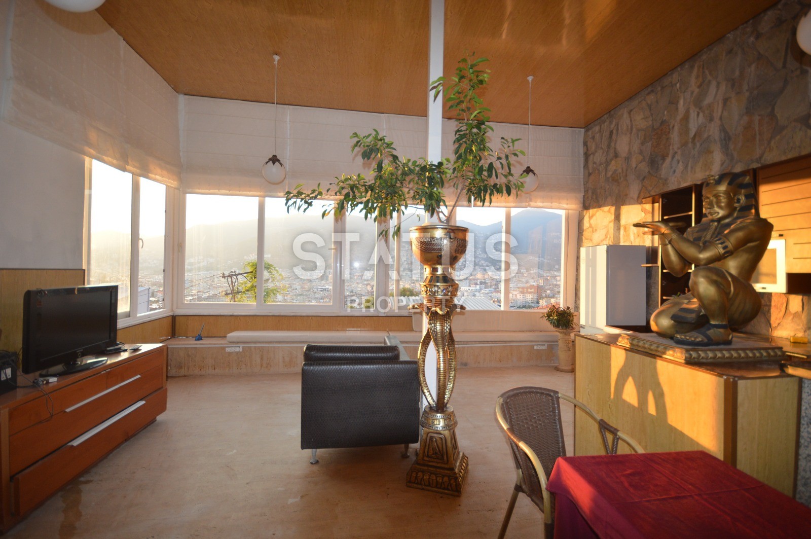 Шикарная меблированная вилла 5+2 с видом на крепость Кале и море фото 22