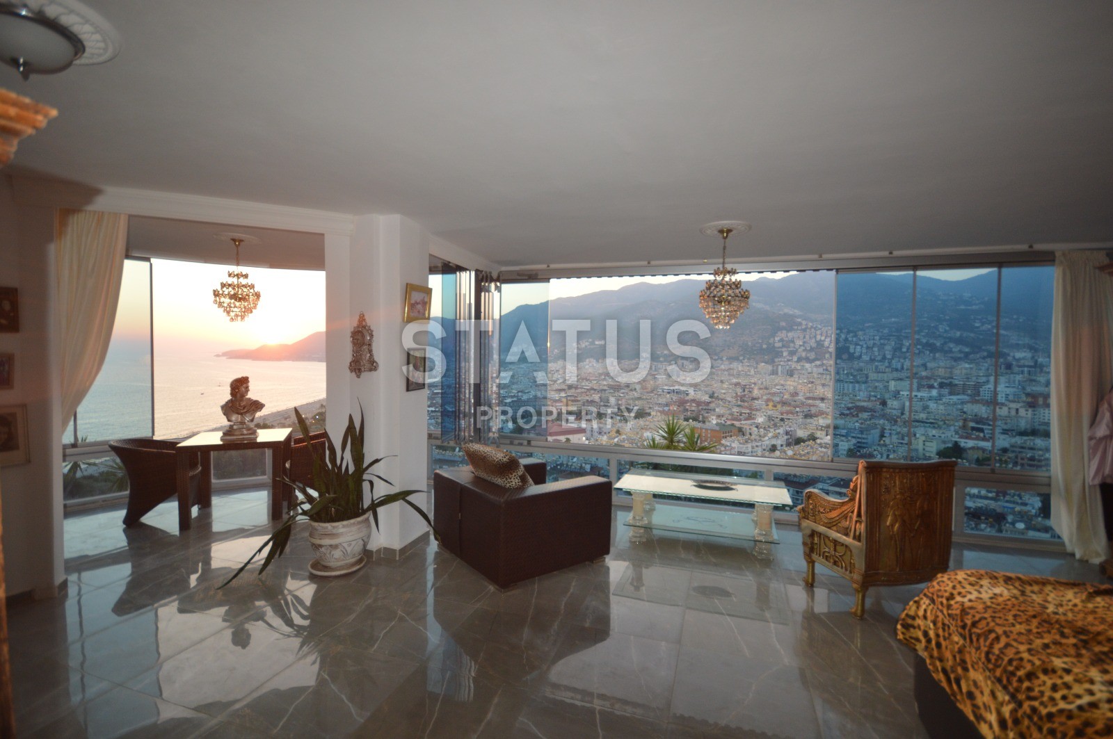 Шикарная меблированная вилла 5+2 с видом на крепость Кале и море фото 23