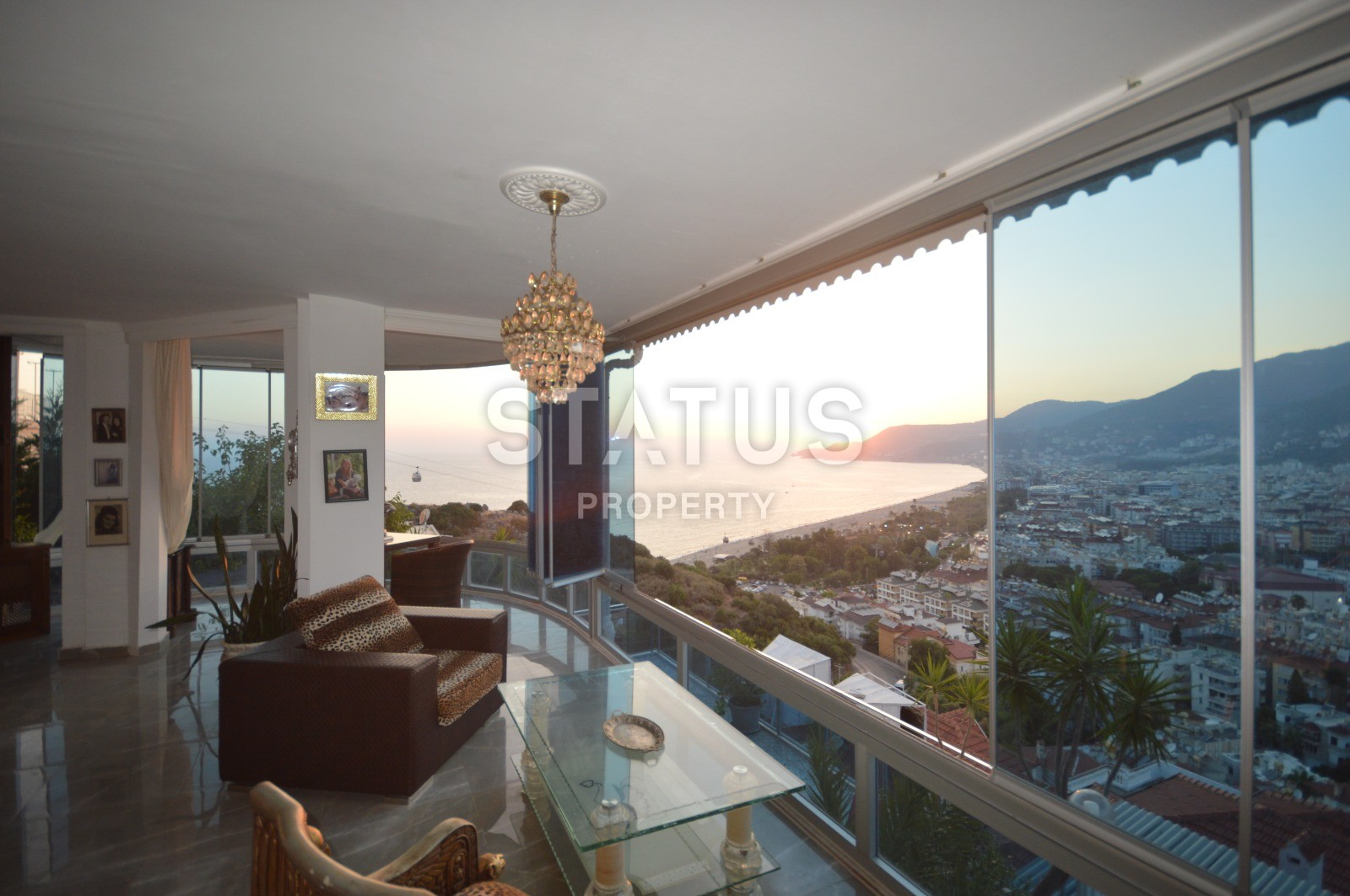 Шикарная меблированная вилла 5+2 с видом на крепость Кале и море фото 24