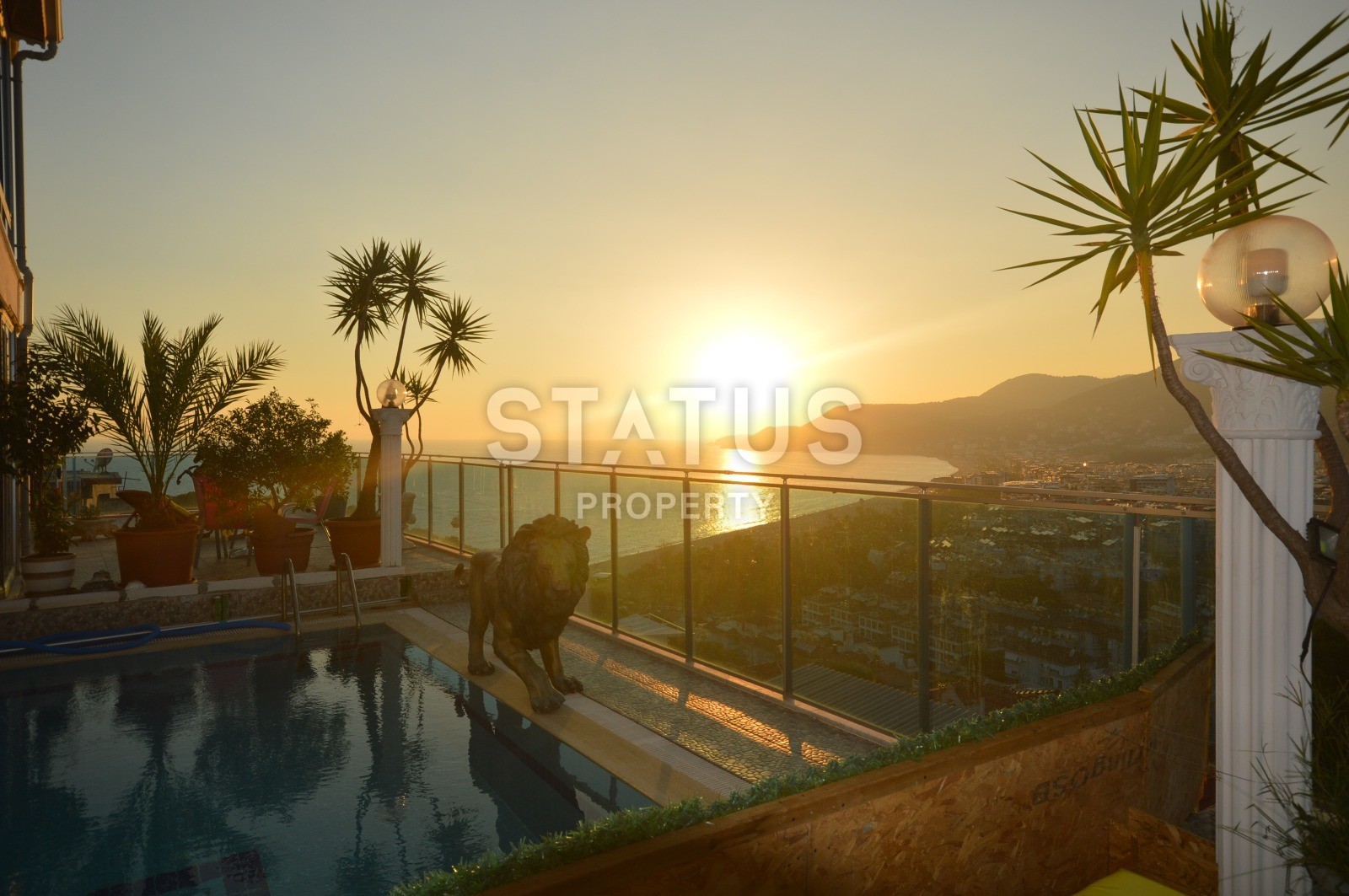 Шикарная меблированная вилла 5+2 с видом на крепость Кале и море фото 25