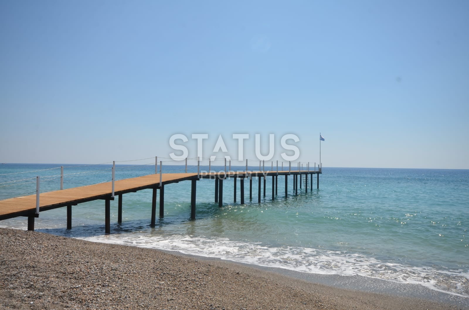 Апарт – вилла 2+1 с мебелью на первой береговой линии в Демирташе фото 3