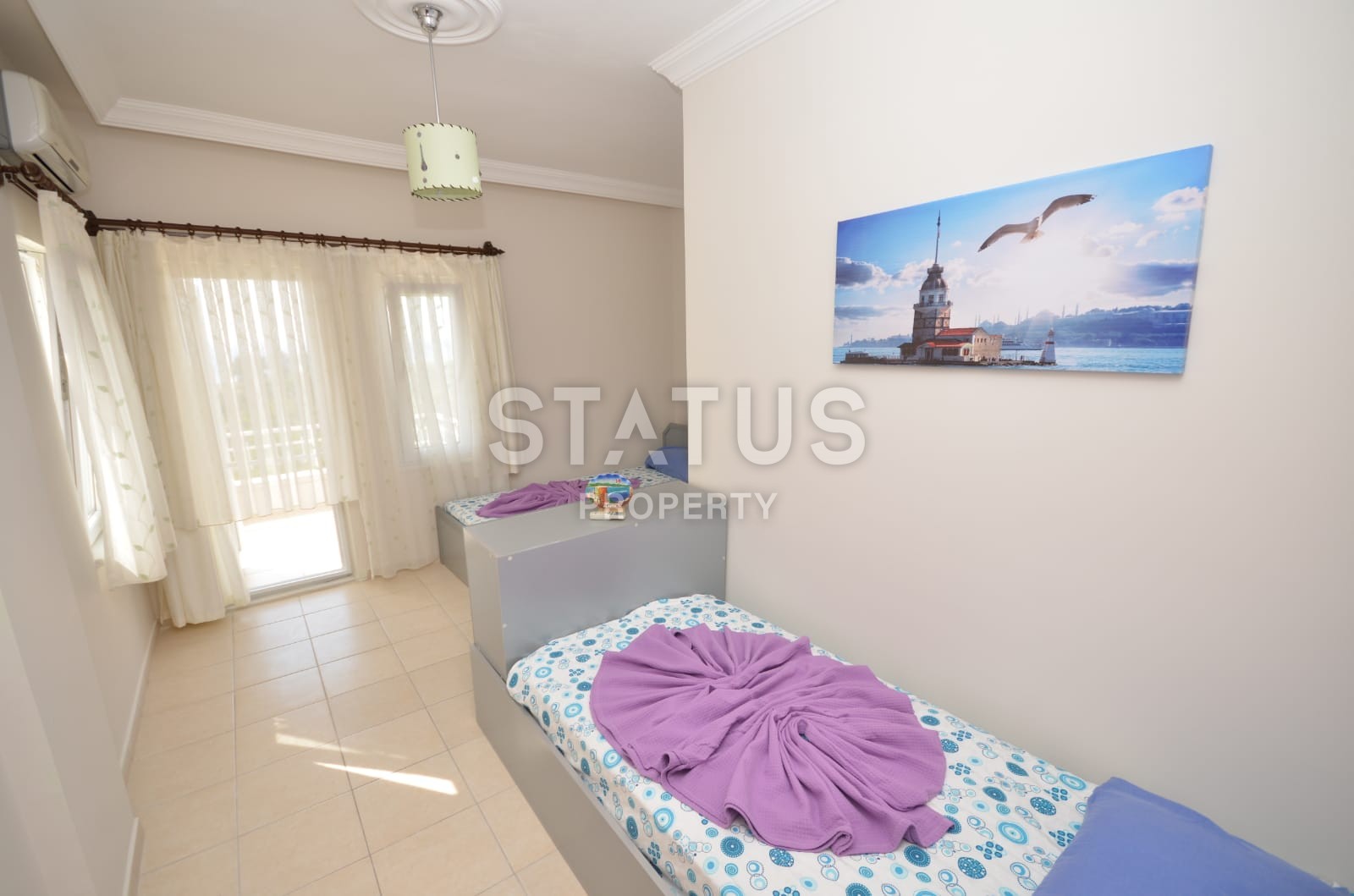 Апарт – вилла 2+1 с мебелью на первой береговой линии в Демирташе фото 9