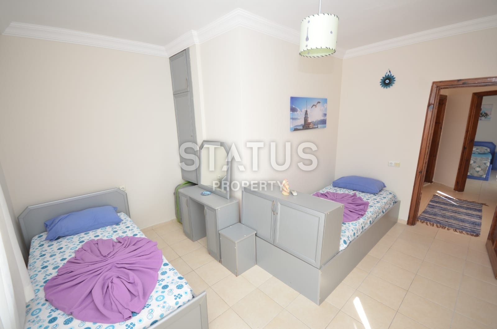 Апарт – вилла 2+1 с мебелью на первой береговой линии в Демирташе фото 12