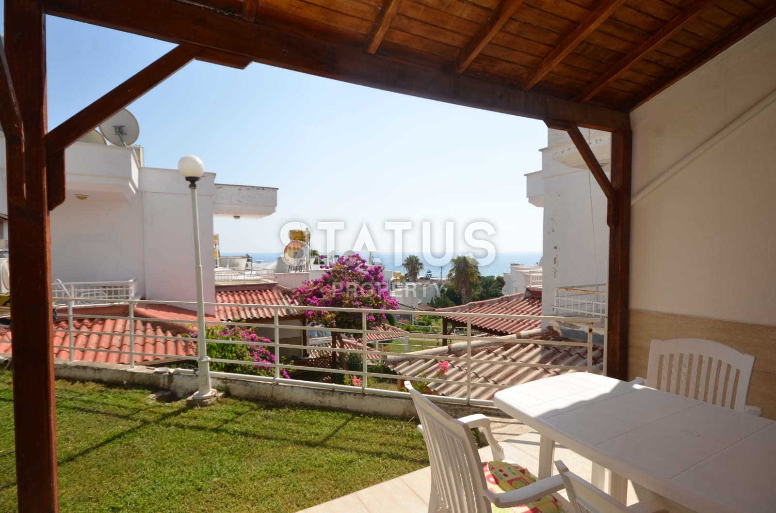 Апарт – вилла 2+1 с мебелью на первой береговой линии в Демирташе фото 15