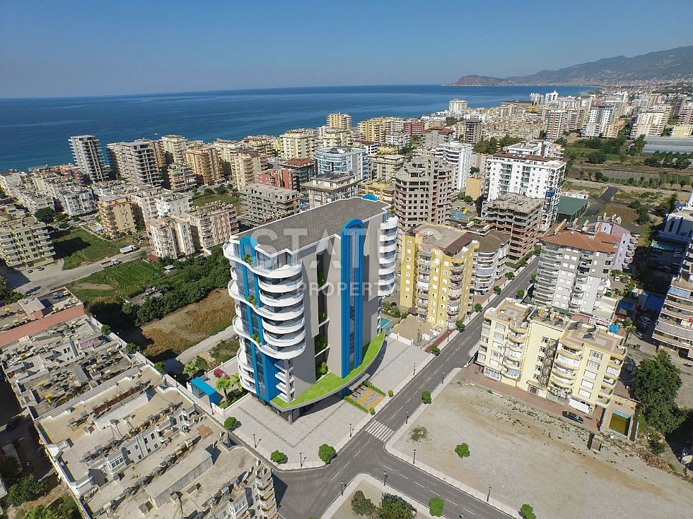 Трёхкомнатная квартира в новом комплексе в Махмутларе, Алания фото 3